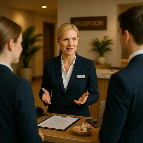 First Receptionist (f/m)